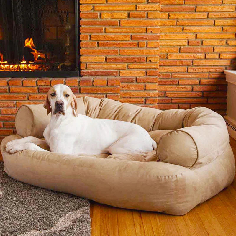 Dog Sofa – Orthopedic Design – Medium 30 L × 20 W × 10 H – Anxiety Relief and Joint Support 0