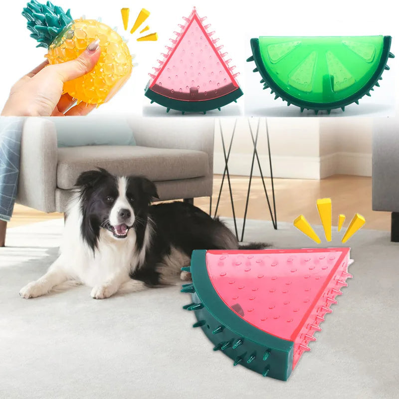 Dog Chew Toy – TPR Rubber – 7in L × 3in W – Cooling Function for Healthy Teeth and Strong Chewing 2